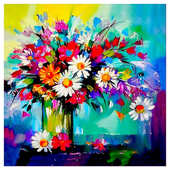 Full diamond painting kit 30 x 40 - Picture 2 of 3